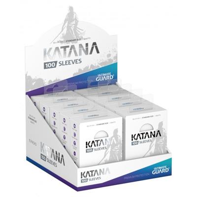 Ultimate Guard Katana Sleeves Standard Size (100) - White
