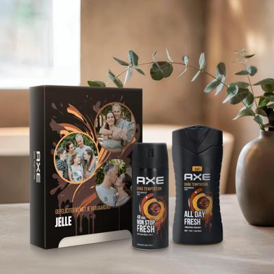 Gepersonaliseerde Axe set gift box - Dark Temptation