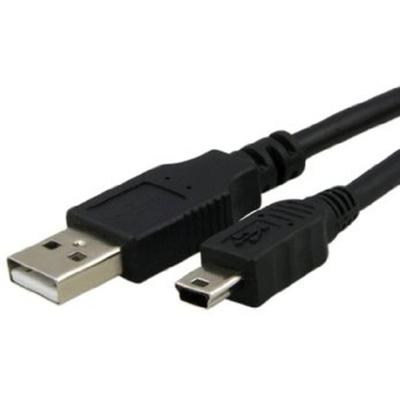 Caruba USB 2.0 A MALE - MINI MALE 5-PIN 2 METER