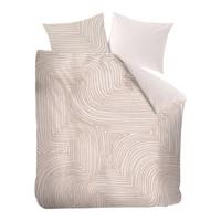 VT wonen VTwonen dekbedovertrek Natural Pattern Poederroze 200x200/220 cm - thumbnail