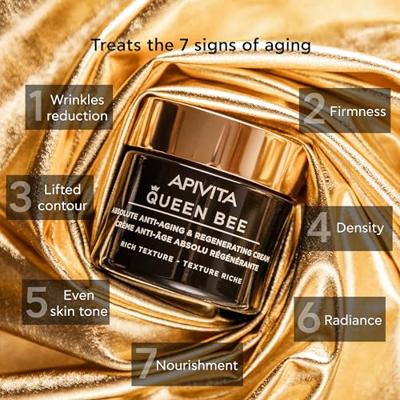 Apivita Queen Bee Absolute Anti-Aging & Regenerating Cream Rich 50ml