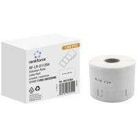 Renkforce Rol met etiketten Compatibel vervangt DYMO DYMO 11354, S0722540 57 x 32 mm Papier Wit 1000 stuk(s) Permanent hechtend Universele etiketten RF-6027526 - thumbnail