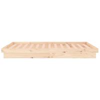 Bedframe LED massief hout 180x200 cm - thumbnail