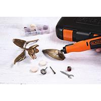 BLACK+DECKER BCRT8IK 7.2V Multigereedschap met 52 accessoires in koffer - BCRT8IK-XJ - thumbnail