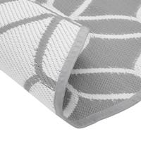 VidaXL Buitenkleed arakil ø160 cm polypropeen grijs - thumbnail