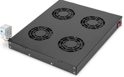 Digitus Cooling Unit for 19 Installation - [DN-19 FAN-4-HO-SW]