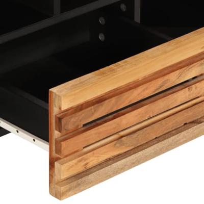 Tv-meubel 100x34x46 cm massief acaciahout