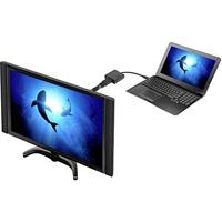 Renkforce RF-4472892 USB / HDMI Adapter [1x USB-C stekker - 1x HDMI-bus] Zwart Vergulde steekcontacten 15.00 cm - thumbnail