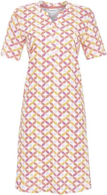 Ringella nachthemd grafisch roze