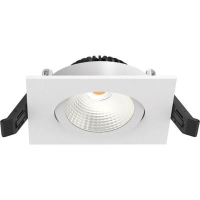 Inbouwspot Artdelight Dublin 1 Lichts Vierkant LED 2700K Dimbaar Wit