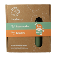 The Green Lab Co Handzeep premium starterset rozemarijn & gember 1 Set - thumbnail