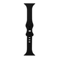Sportbandje Slim Fit - Zwart - Geschikt voor Apple Watch 38mm / 40mm / 41mm / 42mm - thumbnail