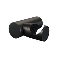 Brauer Black Edition Wandhouder - handdouchehouder - mat zwart 5-S-043 - thumbnail