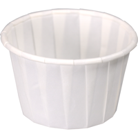 Cup | portiecup | papier | 35ml | 1.25oz | 31mm | wit | 5000 stuks - thumbnail