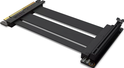 NZXT PCIe 4.0x16 Riser Cable - AB-RC200-B1 - Flexibele en afgeschermde stijgkabel - Hoge snelheidsprestaties - 200 mm lengte
