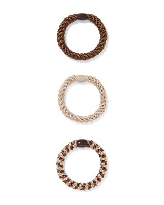 HEMA Gevlochten haarelastieken - 3 stuks