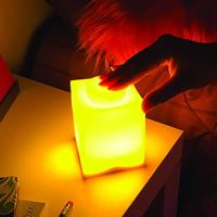 LEGO - Silicone Brick - Night Light w/LED - Yellow - thumbnail