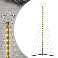 VidaXL Led-kerstboom 339 leds warm wit 182 cm - thumbnail