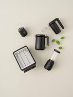 Rig-Tig Foodie Elektrische koffiemolen zwart - thumbnail