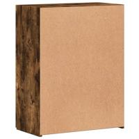 Archiefkast 60x32x77,5 cm bewerkt hout gerookt eikenkleurig - thumbnail