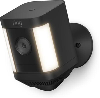ring Spotlight Cam Plus - Battery - Black 8SB1S2-BEU0 IP Bewakingscamera WiFi 1920 x 1080 Pixel ring Spotlight Cam Plus - Battery - Black 8SB1S2-BEU0 IP Bewakingscamera WiFi 1920 x 1080 Pixel