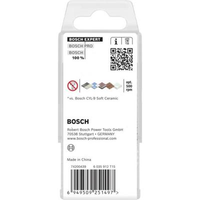 Bosch Accessoires EXPERT Dakpanborenset HEX-9 | HardCeramic | 5-delig | 5mm - 2608902315