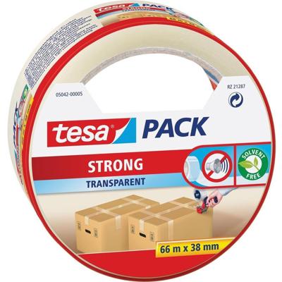 Verpakkingstape tesapack® Strong 66mx38mm transparant