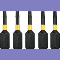 DeWALT DT7379T Extreme Impact Torsion Schroefbits T10 25mm VE=5 - thumbnail