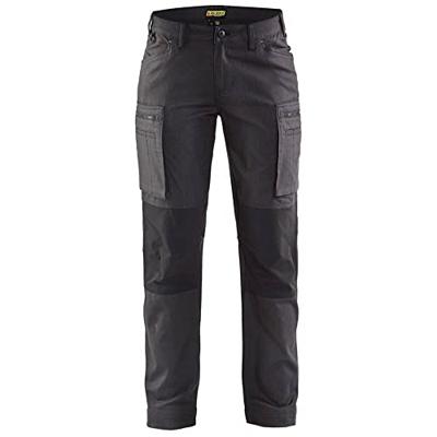 Blåkläder Dames Service werkbroek stretch 71591146 | Donkergrijs/Zwart | Maat 40 - 7330509484968