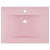 VidaXL Wastafel met kraangat 60x46 cm keramiek matroze - thumbnail