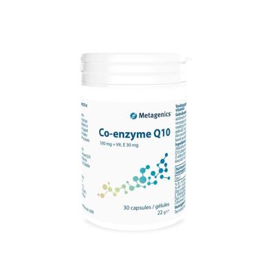 Coenzyme Q10 100mg+vtt E Caps 30 6492 Metagenics
