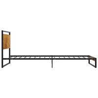 Bedframe metaal 100x200 cm - thumbnail