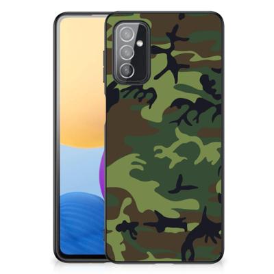 Samsung Galaxy M52 Back Case Army Dark
