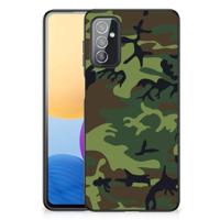 Samsung Galaxy M52 Back Case Army Dark - thumbnail