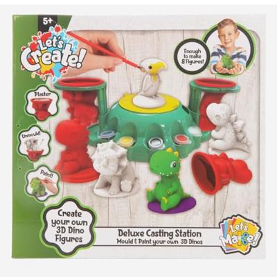 Sambro Gips gieten & schilderen station 3d dino&apos;s