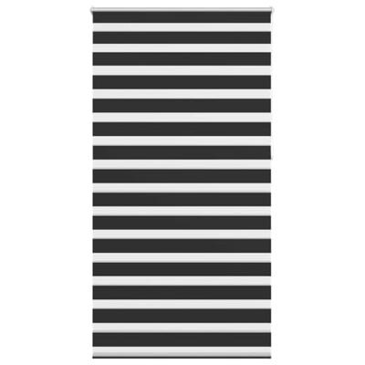 VidaXL Duo rolgordijn 120 x 230 cm zwart