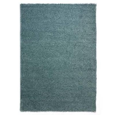 Tapeso Hoogpolig vloerkleed shaggy Trend effen - lichtblauw - 80x150 Tapeso Hoogpolig vloerkleed shaggy Trend effen - lichtblauw - 80x150