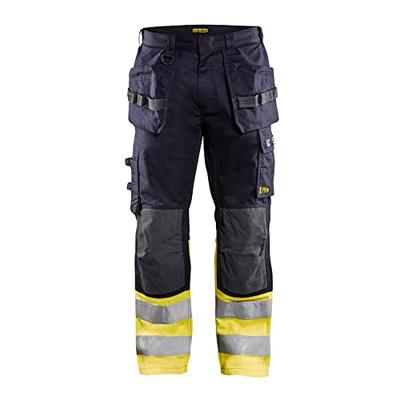 Blåkläder Multinorm winterwerkbroek 18691513 | Marineblauw/Oranje | Maat 46 - 7330509716809 Blåkläder Multinorm winterwerkbroek 18691513 | Marineblauw/Oranje | Maat 46 - 7330509716809