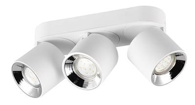 Trio PlafondlampGuayana 3-lichts wit - 651000331