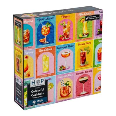 Colourful Cocktails Puzzel 1000 Stukjes