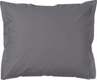Cinderella kussenslopen basic 2 stuks antraciet - thumbnail