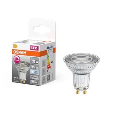 OSRAM HOMELIGHTING 4099854457050 LED-reflectorlamp-lamp Energielabel E (A - G) GU10 2.4 W Koudwit (Ø x h) 50.00 mm x 50.00 mm 1 stuk(s) OSRAM HOMELIGHTING 4099854457050 LED-reflectorlamp-lamp Energielabel E (A - G) GU10 2.4 W Koudwit (Ø x h) 50.00 mm x 50.00 mm 1 stuk(s)