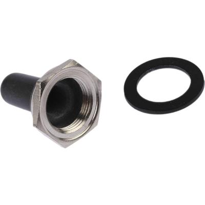 APEM N36116005 U851 Afdichtkap Vernikkeld, Zwart 1 stuk(s)