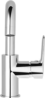 Saqu Dream wastafelkraan draaibaar chroom