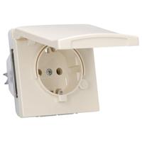 ABB 2CKA002064A0287 Apparaatinzetstuk IP44 Crème-wit, Parel-wit - thumbnail