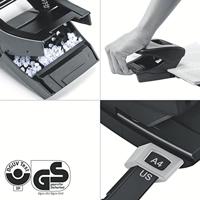 Leitz NeXXt Recycle perforator, zwart - thumbnail