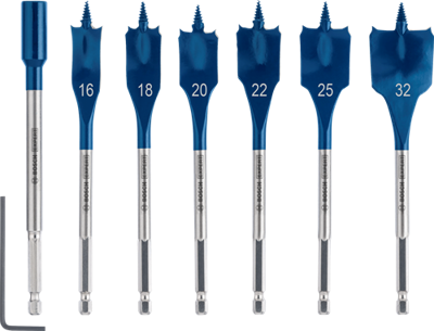 Bosch Accessories 2608902110 2608902110 Vlakfreesboorset 1 stuk(s)