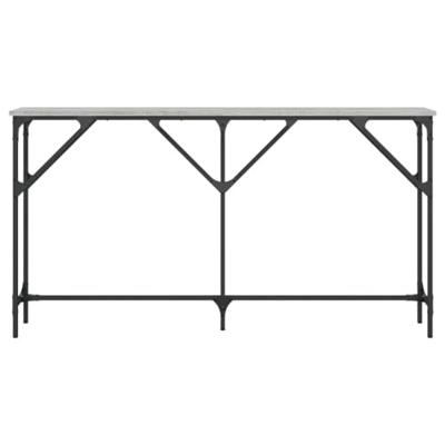 Wandtafel 140x23x75 cm bewerkt hout grijs sonoma Wandtafel 140x23x75 cm bewerkt hout grijs sonoma