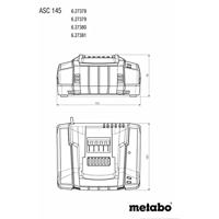 Metabo ASC 145 627378000 Snellader - thumbnail