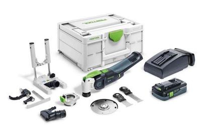 Festool OSC 18 HPC 4,0 EI-Set 576593 Accu-oscillator 18 V 4 Ah Festool OSC 18 HPC 4,0 EI-Set 576593 Accu-oscillator 18 V 4 Ah